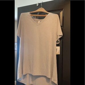 LuLaRoe Christy 3XL NWT light gray Heather